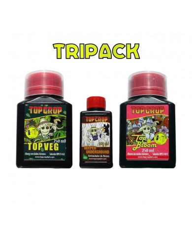 TRIPACK TOP CROP - TOP VEG+TOP BLOOM+DEEPER UNDERG