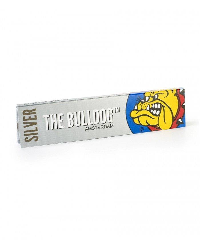 BULLDOG KING SIZE SLIM SILVER - THE BULLDOG