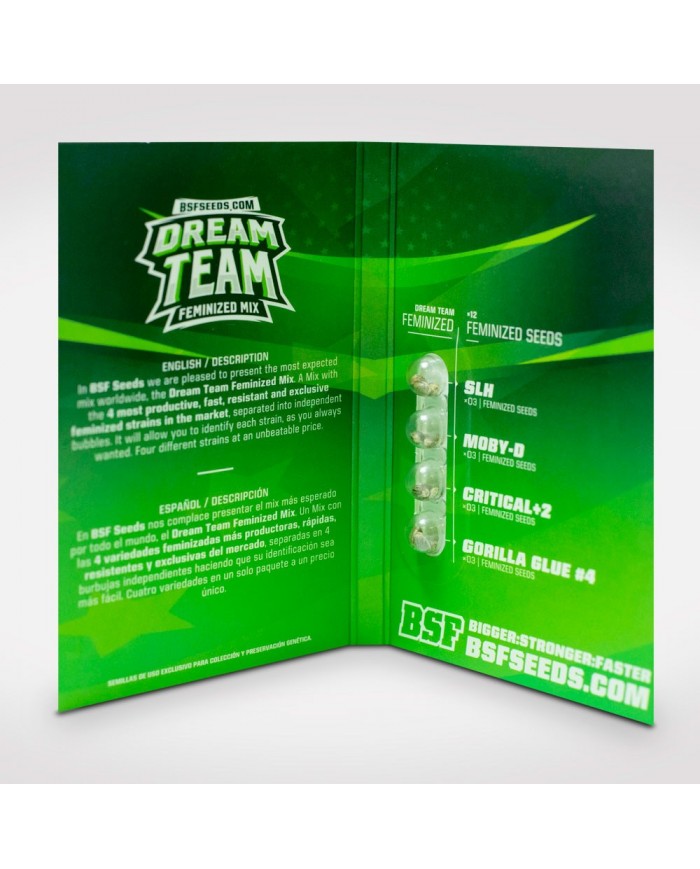 DREAM TEAM FEMINIZED (12U) - BSF SEEDS