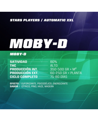 MOBY-D XXL AUTO (4U) - BSF SEEDS