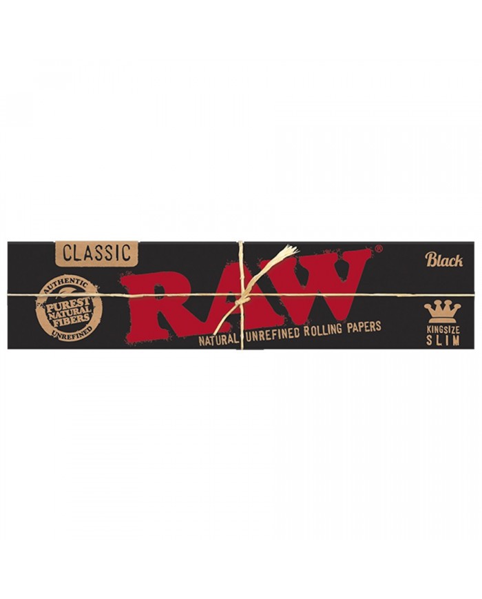 PAPELILLO CLASSIC BLACK - KING SIZE - RAW