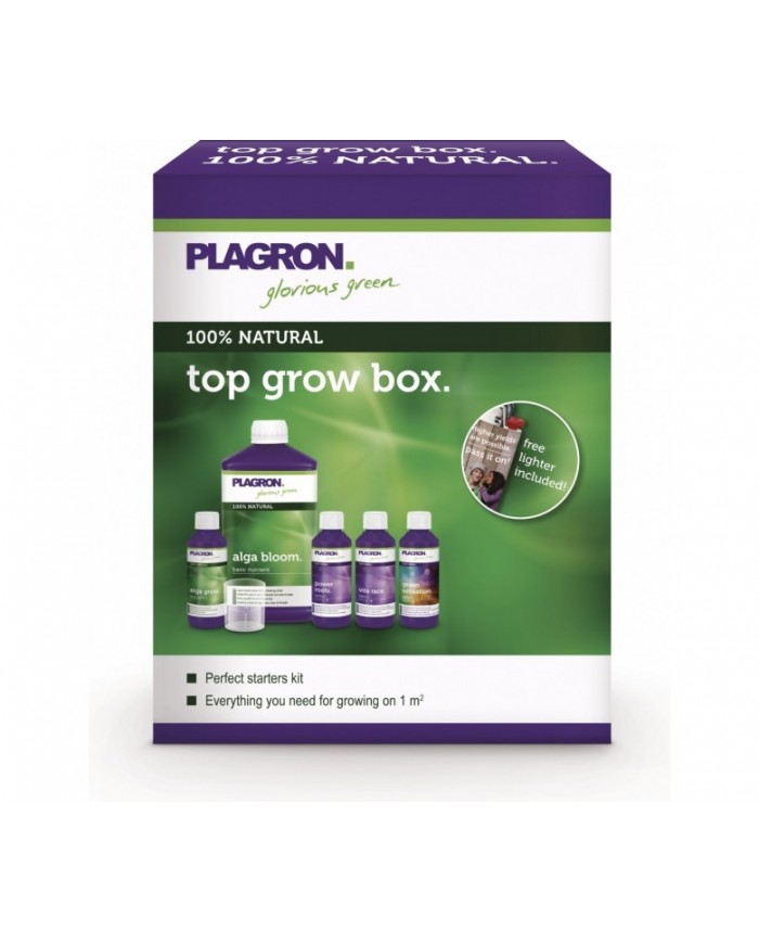 PACK TOP GROW BOX 100% NATURAL - PLAGRON