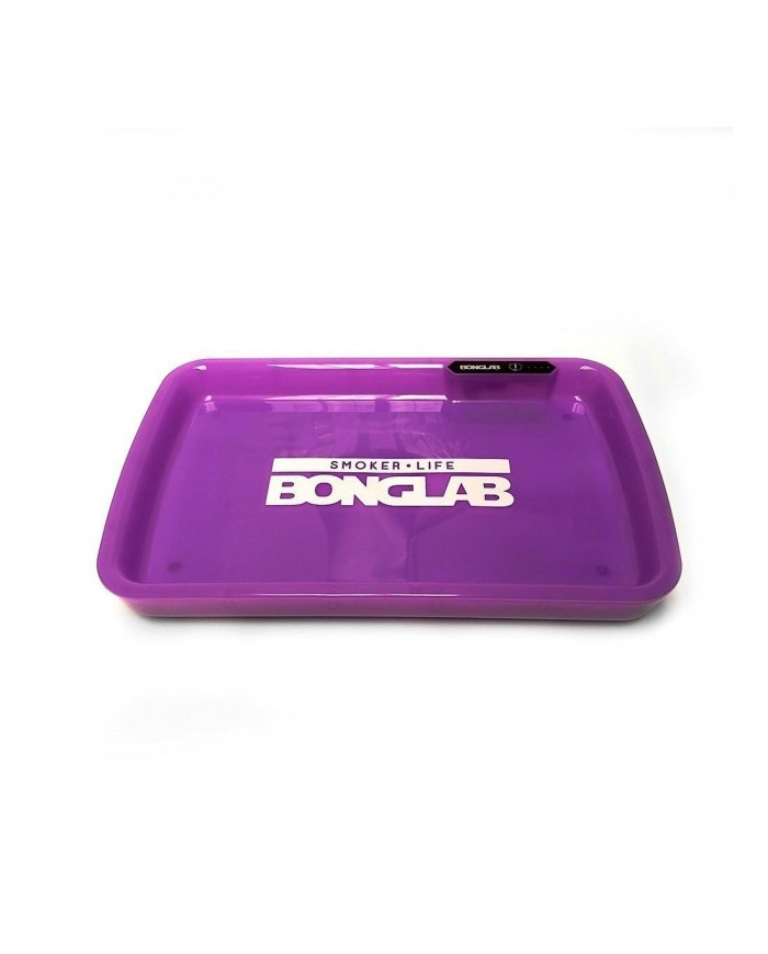 BANDEJA NEON TRAY LED - MORADA - BONGLAB