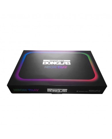 BANDEJA NEON TRAY LED - ROSADA - BONGLAB