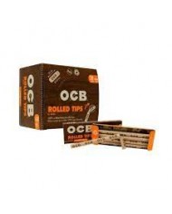 ROLLED TIPS IN STICKS - VIRGIN (25U) - OCB