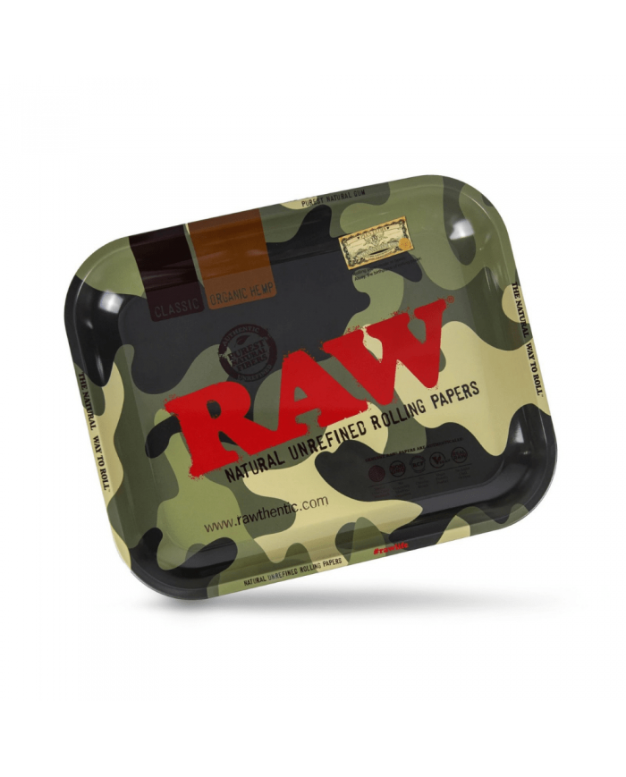 BANDEJA METALICA GRANDE - CAMO - RAW