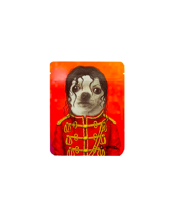 BOLSA HERMETICA ANTIOLOR - PERRO JACKSON - 10x12 cm - G-ROLLZ