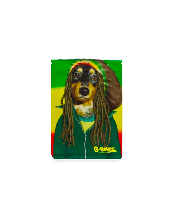 BOLSA HERMETICA ANTIOLOR - PERRO MARLEY - 10x12 cm - G-ROLLZ